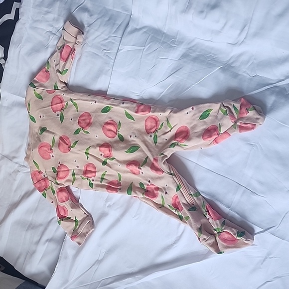 George 0+3 Peaches Zip up sleeper 100% cotton - Picture 3 of 3